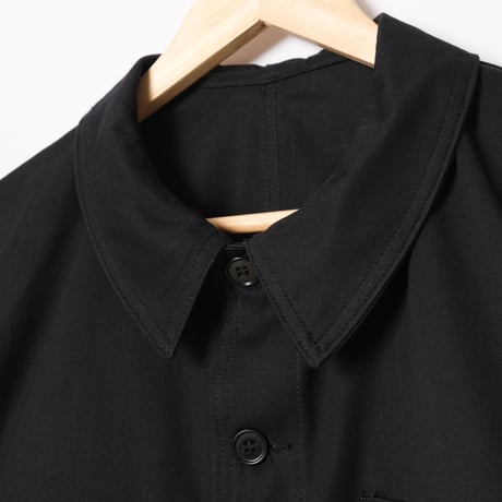 60s France Vintage ZVTT Black HBT Work Jacket Dead Stock