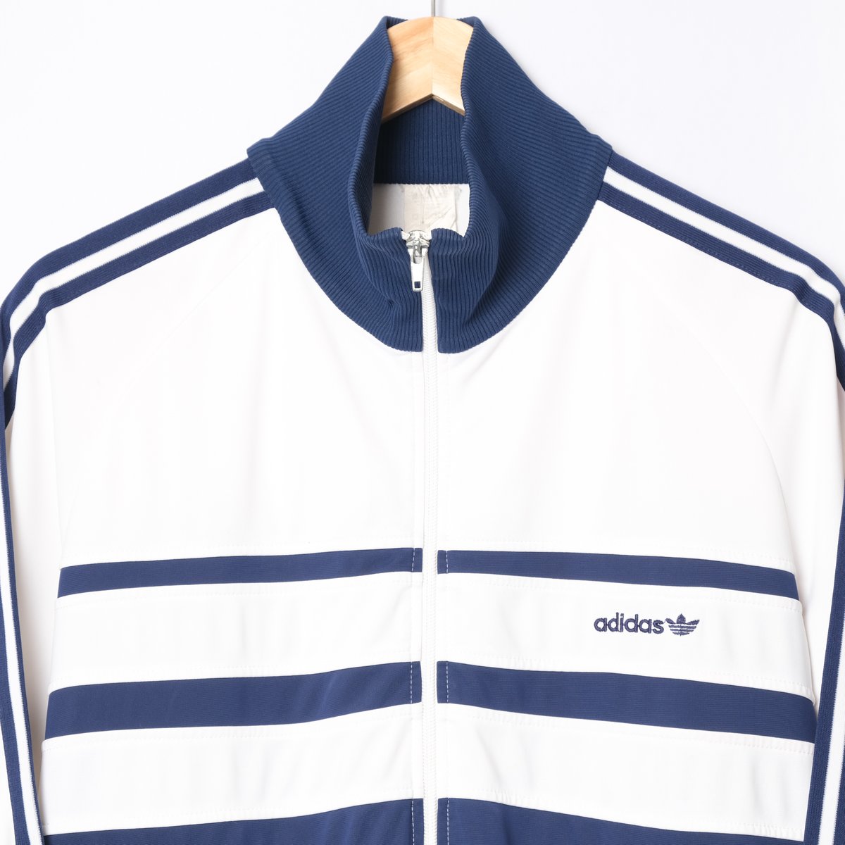80s Vintage adidas Track Jacket Model First Whi 80s Vintage adidas Track Jacket Model First Whi
