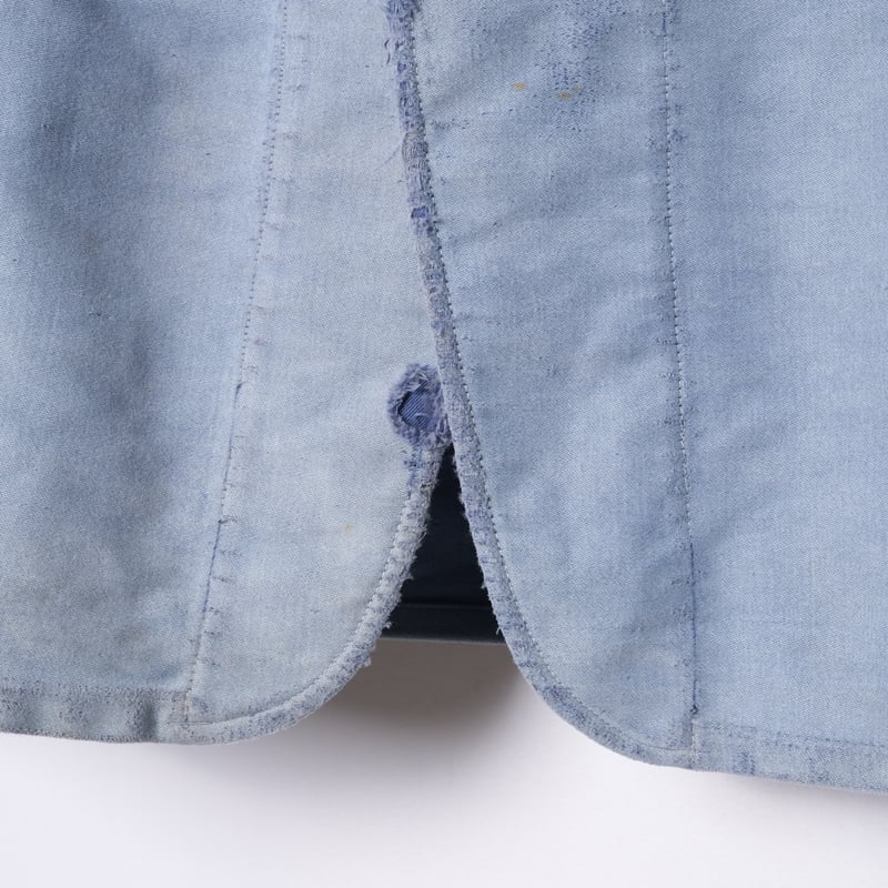50s France Vintage Le Favori Lapel Blue Moleski