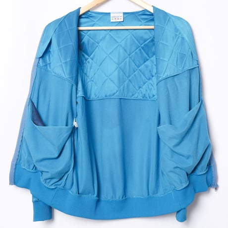 80s Vintage adidas Ventex Track Jacket Light Blue（Made in France）