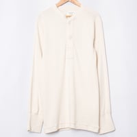 80s US Army Cotton Wool Henry Neck Under Shirt Dead Stock