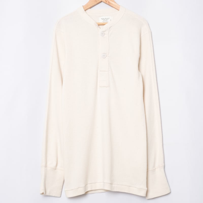80s US Army Cotton Wool Henry Neck Under Shirt 