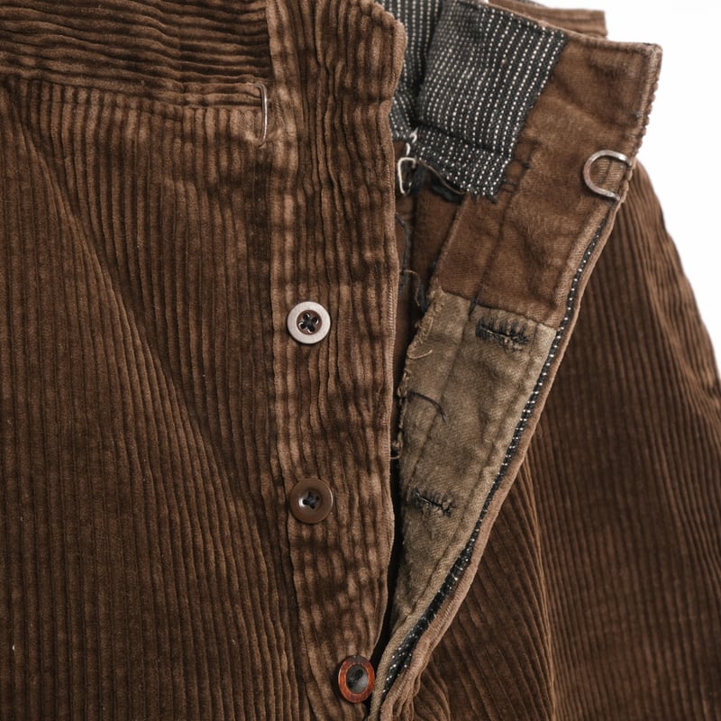 30-40s France Vintage Corduroy Trousers | Ugla