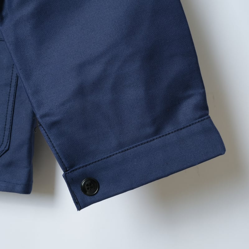 0322様ブラックモールスキン　フランス　KONEKO社 30-40s Frence Vintage KONEKO Blue Moleskin Jack