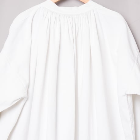 Early 1900s France  Antique Cotton Church Smock