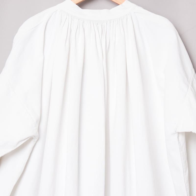 Early 1900s France Antique Cotton Church Smock