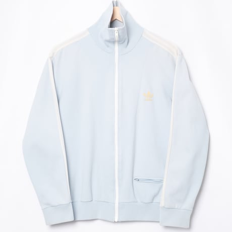 70s Vintage adidas Ventex Track Jacket Light Blue (Made in France)