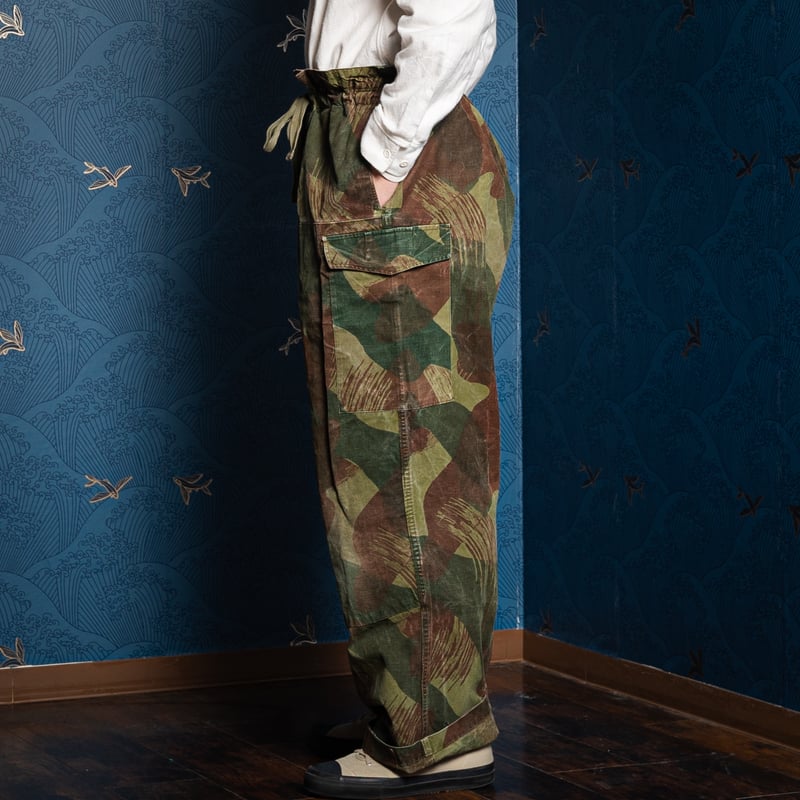 Belgian Army Brush Stroke Camo Paratrooper Trou Belgian Army Brush Stroke Camo Paratrooper Trou