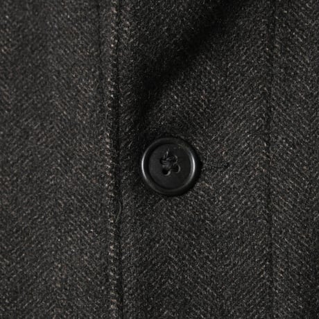50-60s France Vintage Pascal Herringbone Wool Farmers Work Jacket