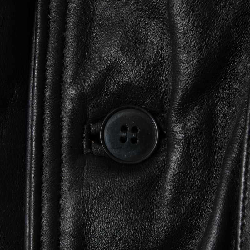40s-50s French Vintage Leather Jacket (Corbusie