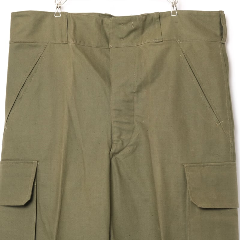 French Army M47 Trousers First 比翼 Size 92L Dead French Army M47 Trousers First 比翼 Size 92L Dead