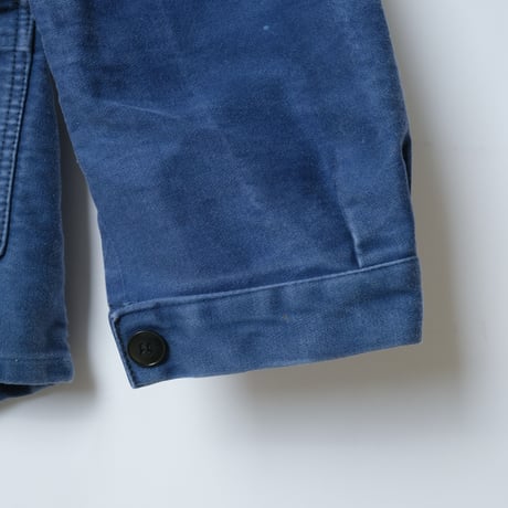 40-50s Blue Moleskin Jacket