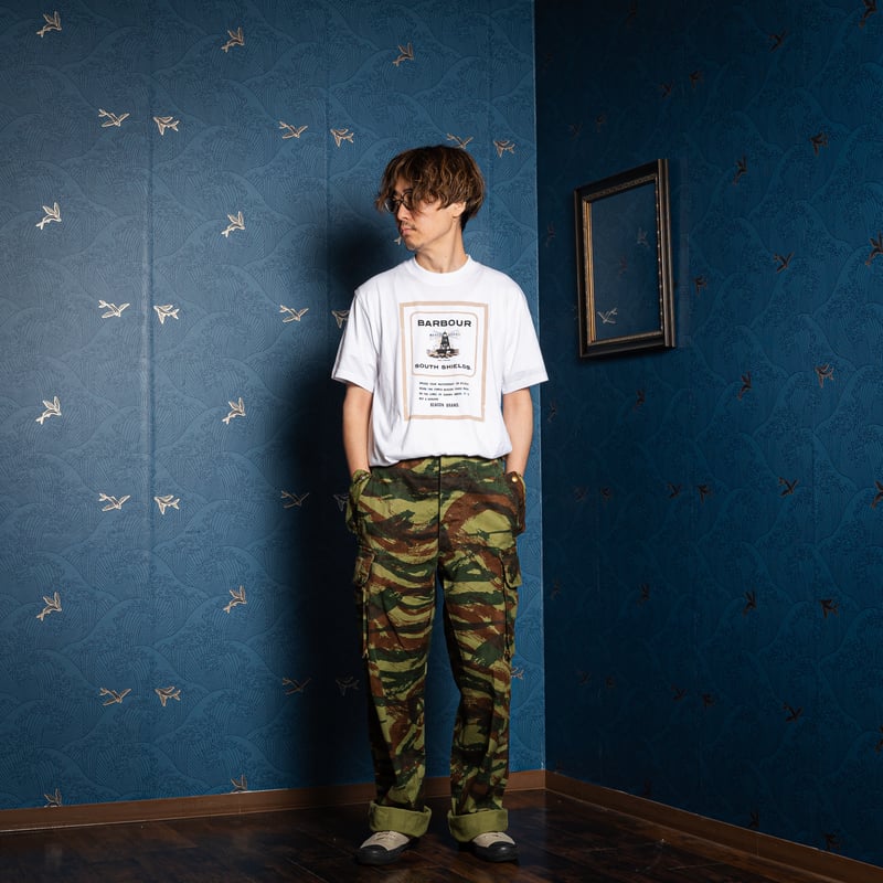 フランス軍パラシュート部隊リザードカモパンツ50s~60sじる 313ba0a0c5f130382a34563534b084