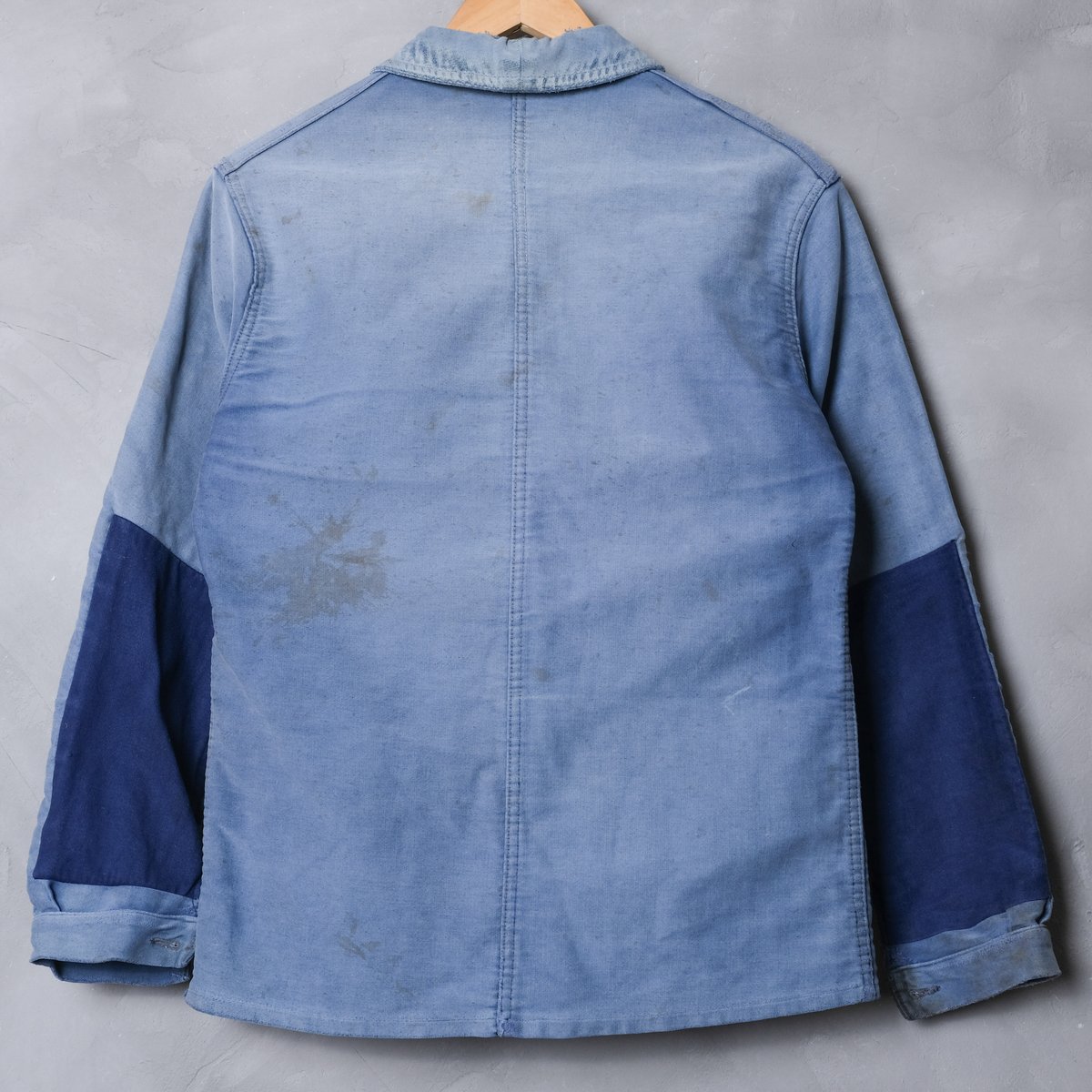 50s LE MONT ST MICHEL モールスキンジャケット 50s LE MONT ST MICHEL BLACK MOLESKIN JACKET / ヴィンテージ