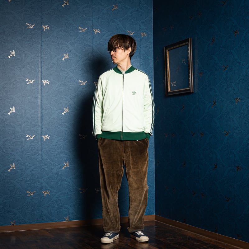 70s Vintage adidas Ventex ATP Pistachio Green ×