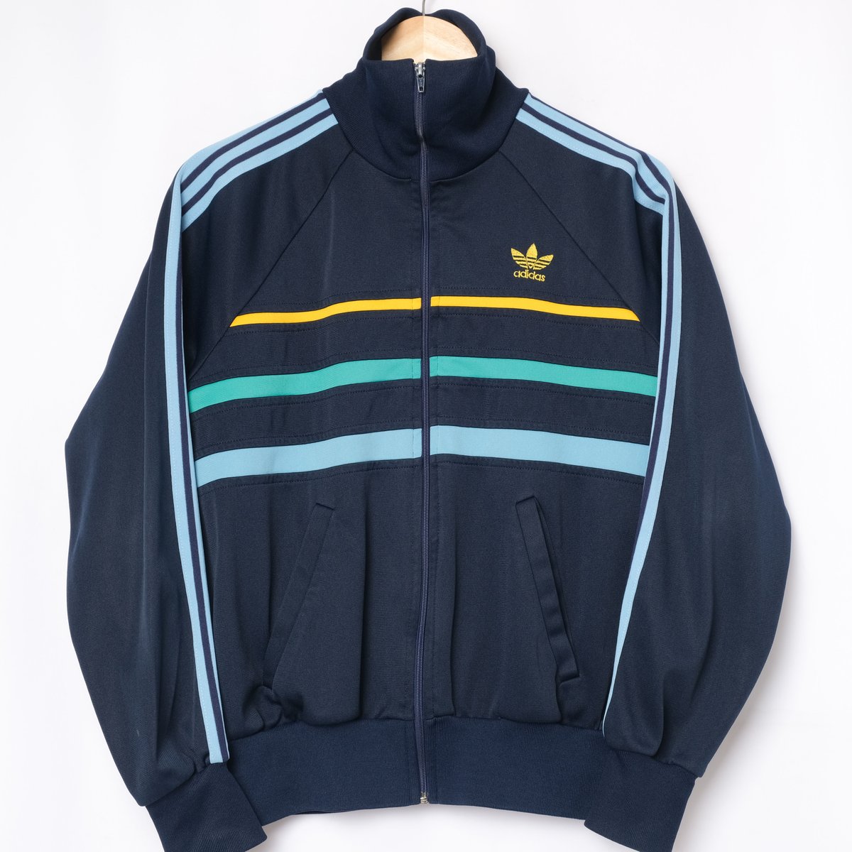 70-80s Vintage adidas Ventex Track Jacket Model...