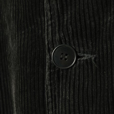 50-60s Adolphe Lafont Black Corduroy  Jacket