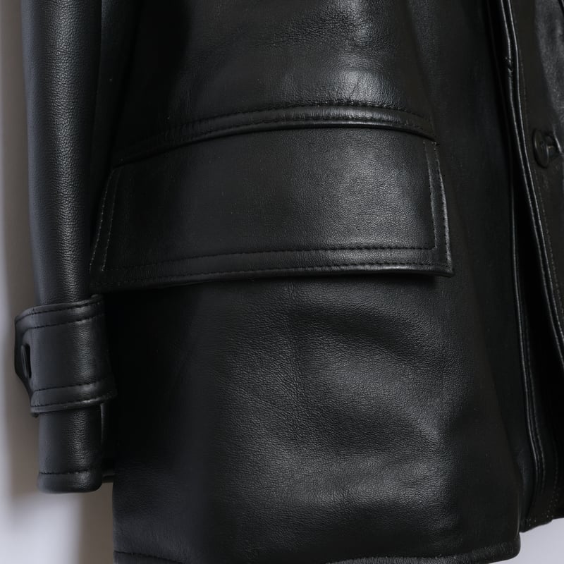 40s-50s French Vintage Leather Jacket (Corbusie 40s-50s French Vintage Leather Jacket (Corbusie