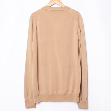 70s JOHN SMEDLEY Wool Cardigan（Made in England）