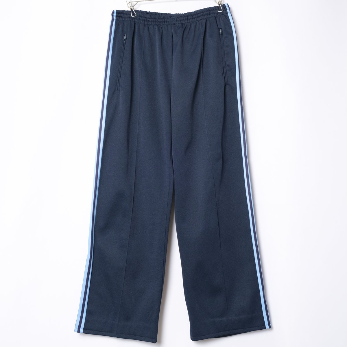 70-80s Vintage adidas Ventex Track Trousers Nav