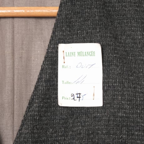 40-50s France Vintage Wool Work Gilet Dead Stock