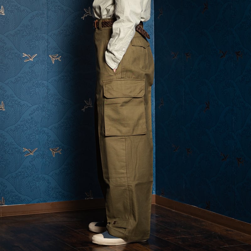 French Army M47 Trousers Early Size 23 Dead Sto French Army M47 Trousers Early Size 23 Dead Sto