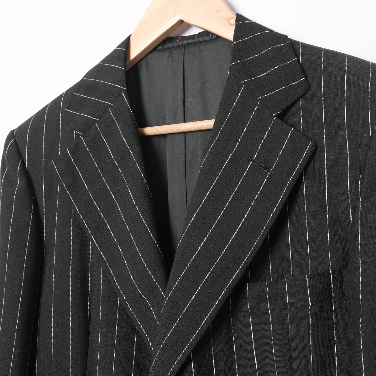 70s Turnbull&Asser Wool & Mohair Striped Jacket