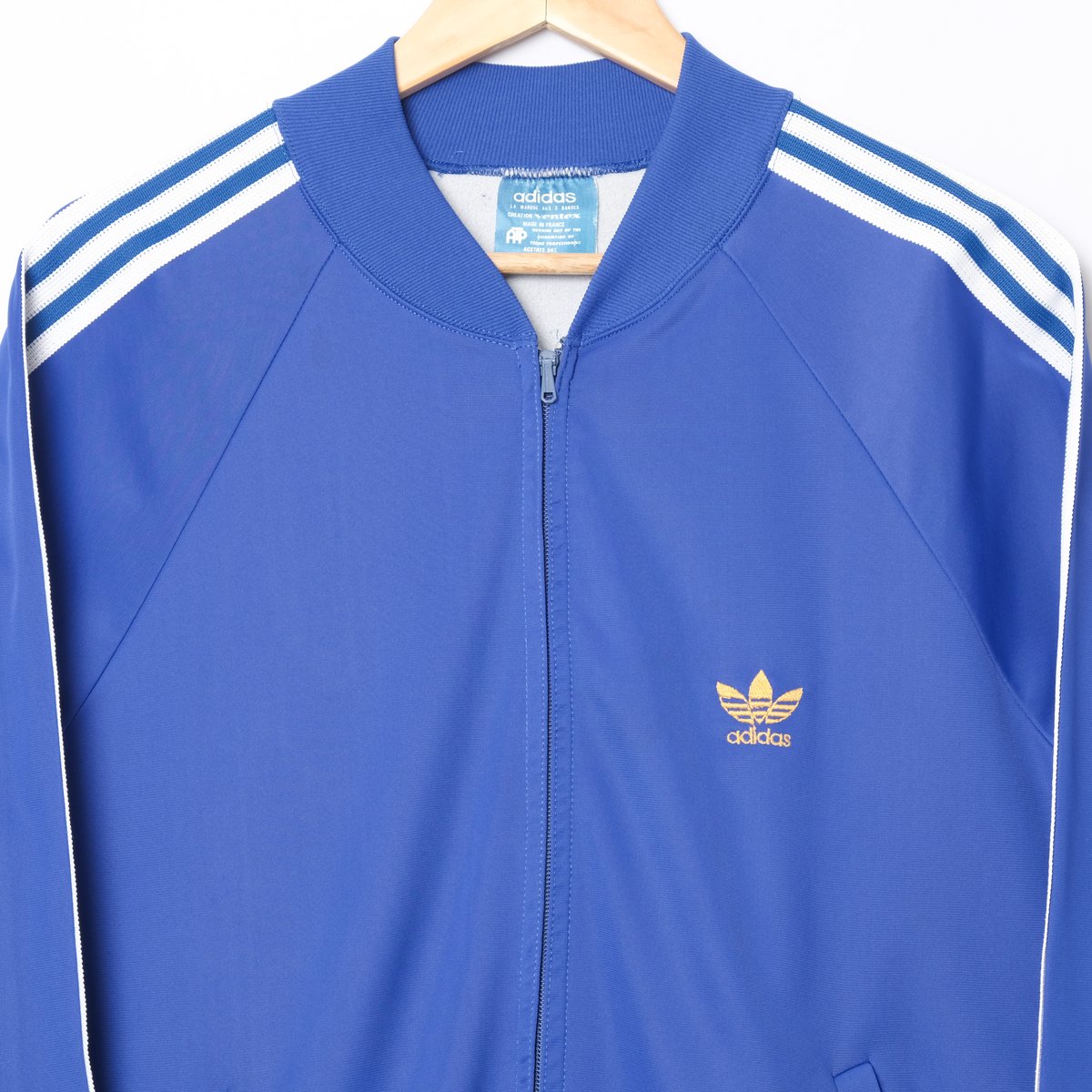 70s Vintage adidas Ventex ATP Track Jacket Blue