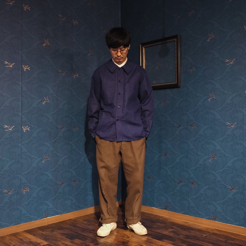 40-50s LE TRAVAILLEUR GALLICE Cotton Twill Jac