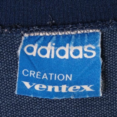 60s Vintage adidas Track Jacket World Mark Late Navy (Made in France)