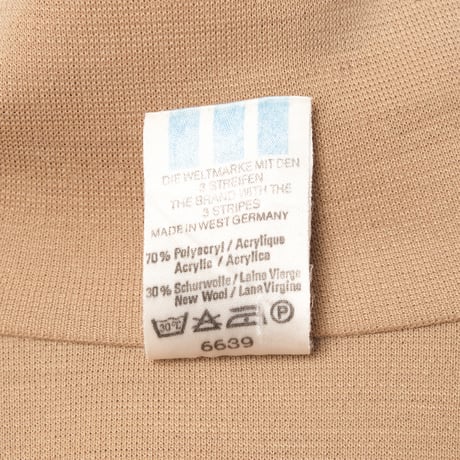 80s Vintage adidas Knit Jacket CLUB (Made in West Germany)