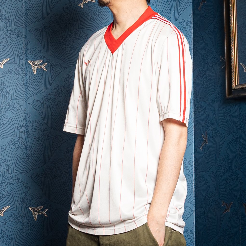 70-80s Vintage adidas Ventex Half Sleeve Game S