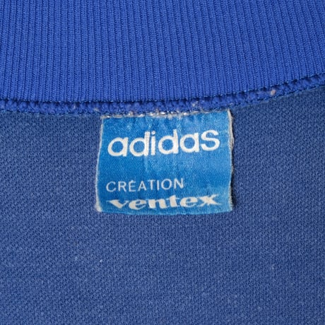 60s Vintage adidas Ventex Track Jacket Late World Mark Blue（Made in France）3