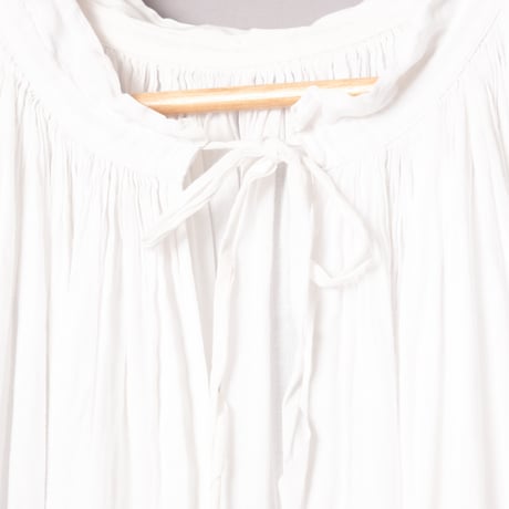 Early 1900s France  Antique Cotton Church Smock
