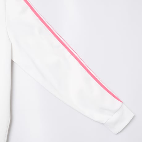 80s Vintage adidas Track Jacket White × Pink (Made in France)