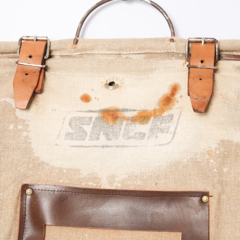 France Vintage SNCF Linen Shoulder Bag | Ugla パ France Vintage SNCF Linen Shoulder Bag | Ugla パ
