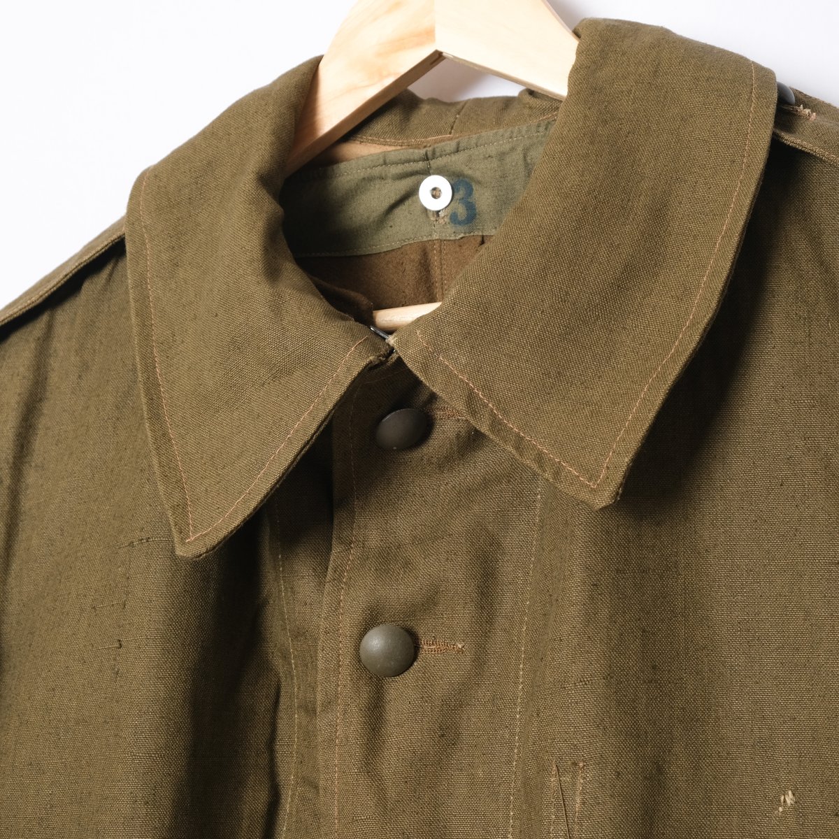 French Army M35 Short Jacket (Linen) With Liner French Army M35 Short Jacket (Linen) With Liner