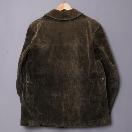 40-50s French Vintage Le Meilleur D'Amiens Corduroy Hunting Jacket