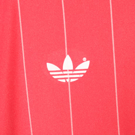 70-80s Vintage adidas Ventex Game Striped Shirt Red