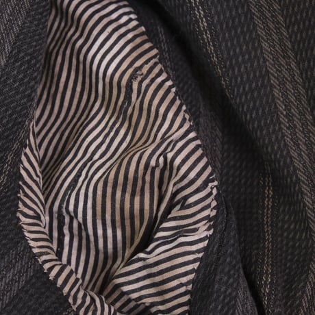 30s  French Dark Brown Corduroy  Jacket