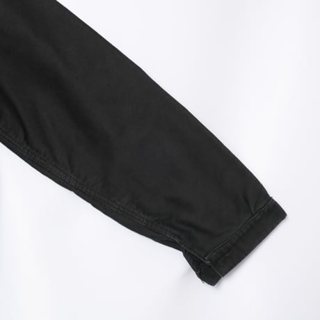 50-60s France Vintage Adolphe Lafont Black Moleskin Work Jacket