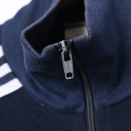80s Vintage adidas Track Jacket Model Challenger Navy × Red (Made in Spain) 180