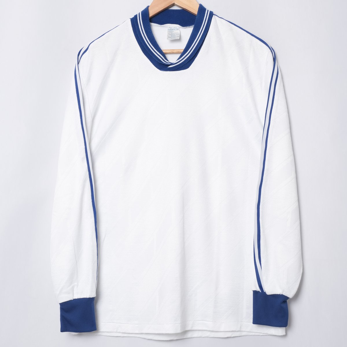 70-80s Vintage adidas Ventex Game Shirt White ×