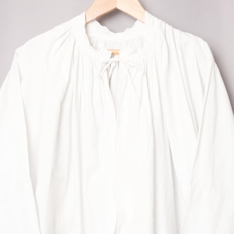 -30s France Antique Cotton Church Smock 2