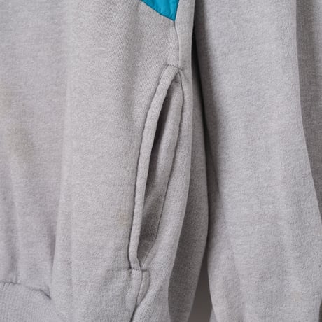 70-80s Vintage adidas Sweat Light Grey× LightBlue