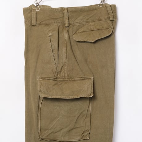 French Army M47 Trousers Early 比翼 Metal Button Size 13-4