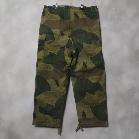 Belgian Army Brush Camo Trousers Late Size 5①
