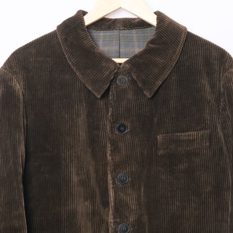 30-40s  Le Mont St Michel Brown Corduroy  Jacket
