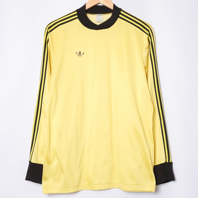 70-80s Vintage adidas Ventex Game Shirt Yellow