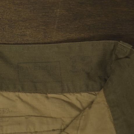 French Army M47 Trousers Early Size13 Herringbone Used